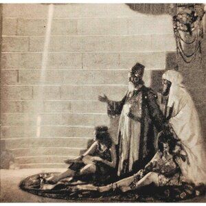 1919 First Sun Dial Of Ahaz Photogravure Time Telling Through Ages Print DWSS24